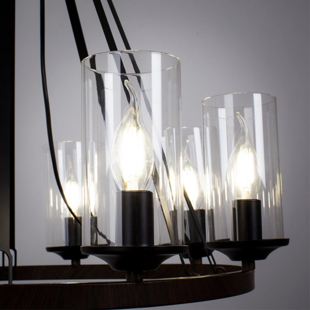 Подвесная люстра Arte Lamp A7014SP-8BK