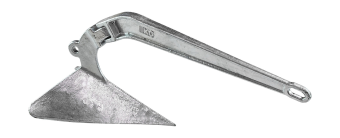 Якорь Плуг (CQR) 9 кг, оцинкованный