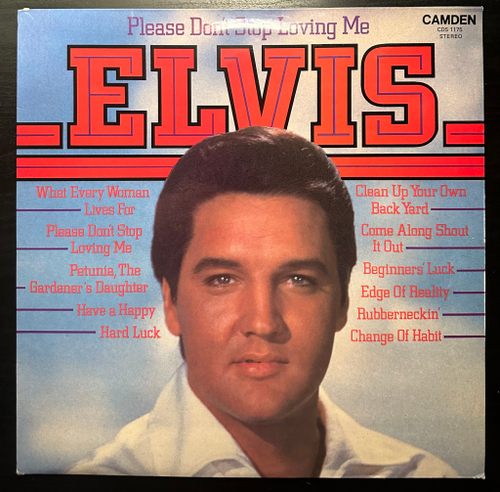 Elvis Presley - Please Don't Stop Loving Me (Англия 1979г.)