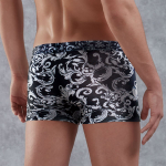 Мужские боксеры Doreanse Rococo (Размер: XL) (Цвет: черный с белым)