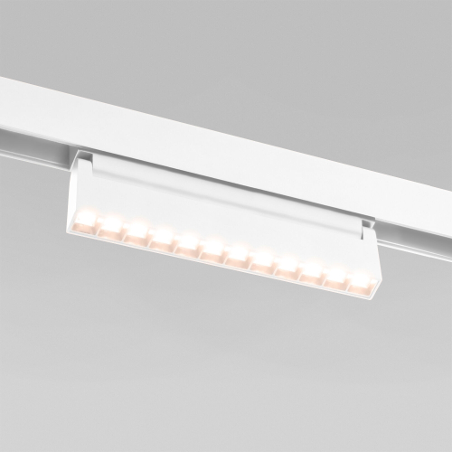 Slim Magnetic HL02 Трековый поворотный светильник 12W 4200K белый 85010/01