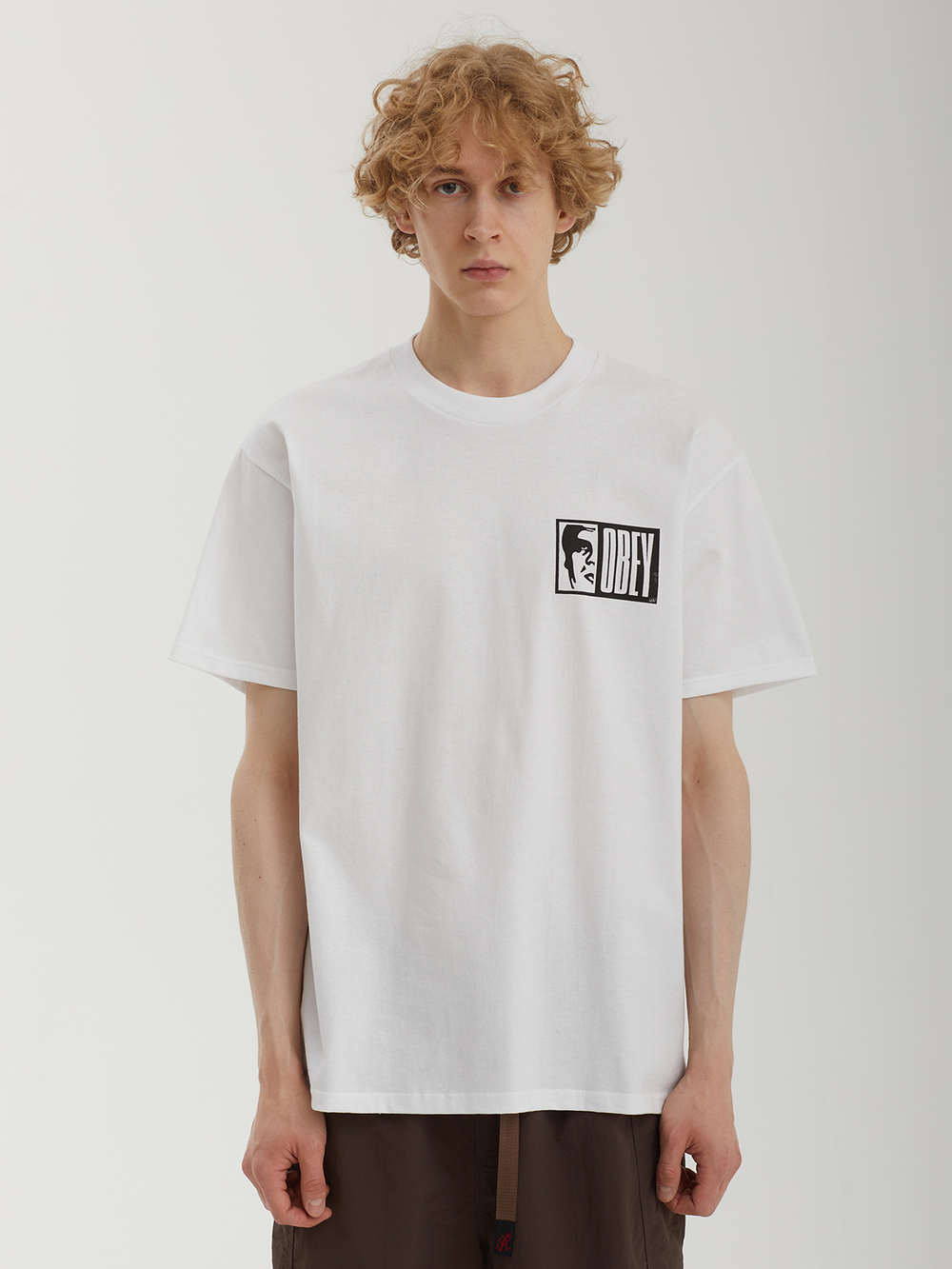 Мужская Футболка Obey Half Icon