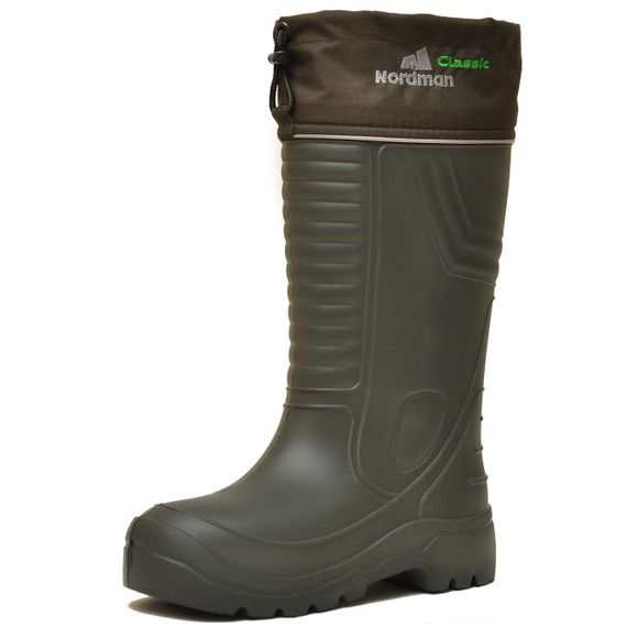Сапоги специальные Nordman Classic (742) утеплённые с манжетой, олива