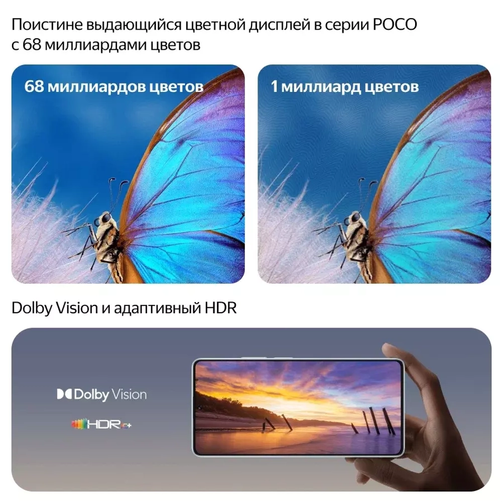 Смартфон POCO F5 8/256GB White