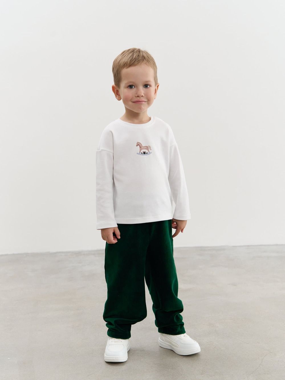 Лонгслив "Лошадка" 0+