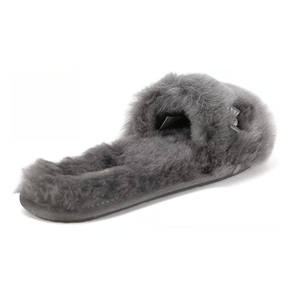 Ugg Fluff Slide 'Gray'