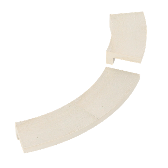 SAWO Монтажный фланец для печи TOWER TH4, TH5, ARI3, угловой, осина, арт. TH-COLLAR-W4-CNR-A