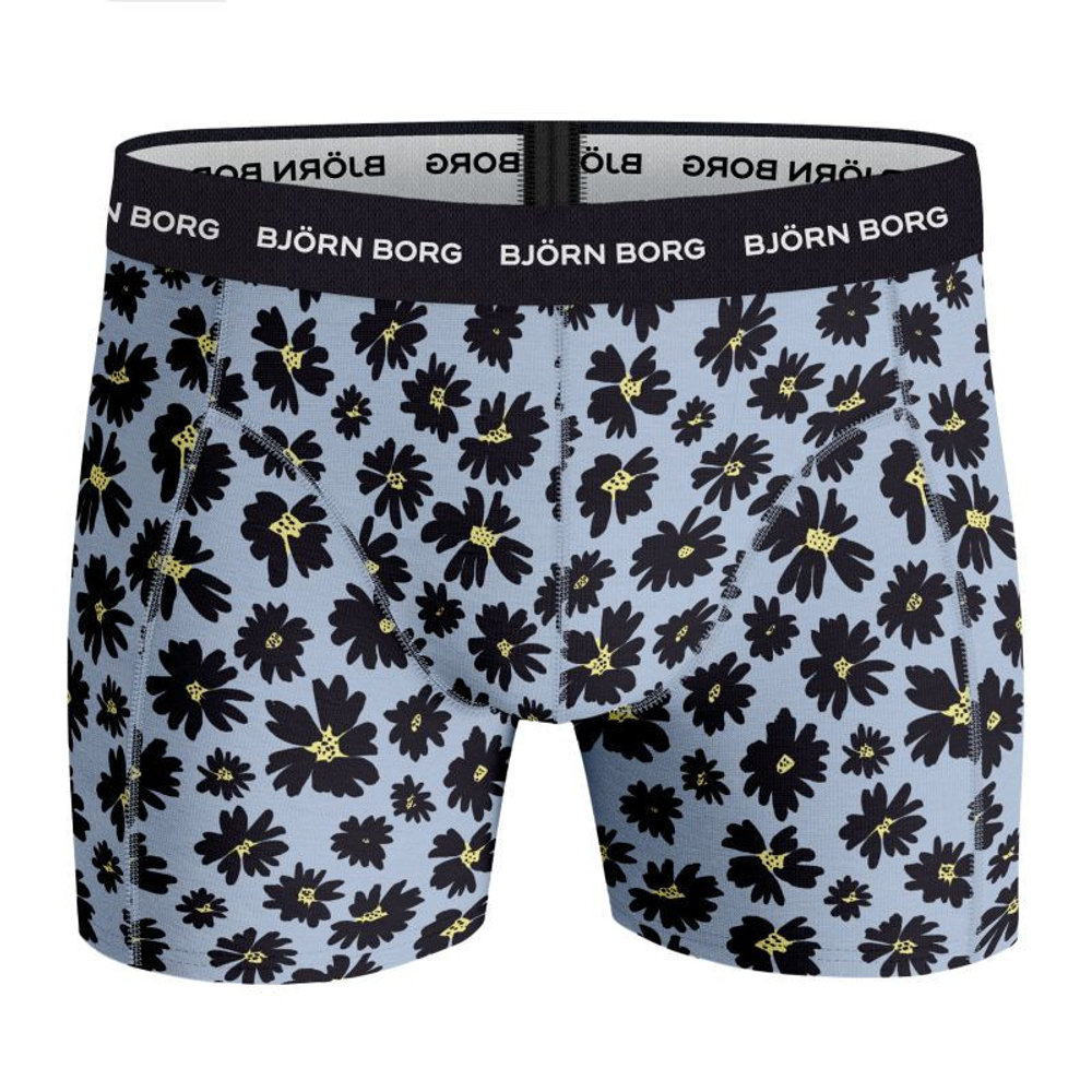 Мужские спортивные боксеры Björn Borg Shorts Sammy BB Fourflower 3P - разноцветный