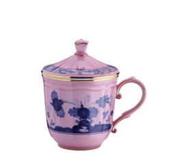 Кружка с крышкой Oriente Italiano Azalea (400 мл)