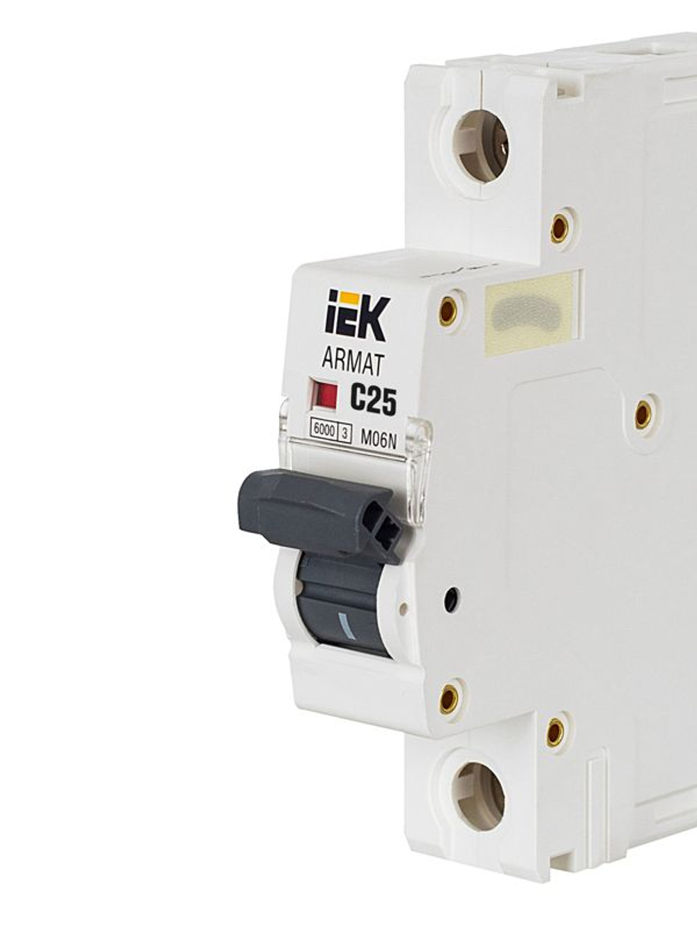 Выключатель автоматический модульный 1п C 25А M06N ARMAT IEK AR-M06N-1-C025