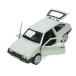 Модель ин. мет. "Lada-2108 Спутник" 12см, двер, баг, серебристый, коробка 2108-12-SR (Технопарк)