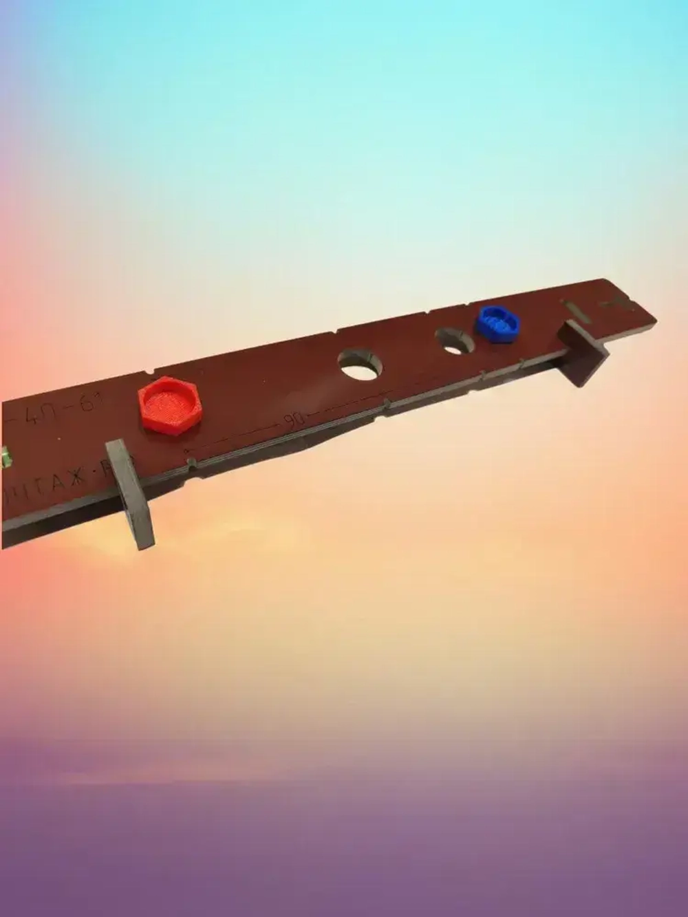 Шаблон для установки и монтажа водорозеток из HPL пластика S