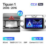 Teyes CC2 Plus 9"для Volkswagen Tiguan 1 2006-2016