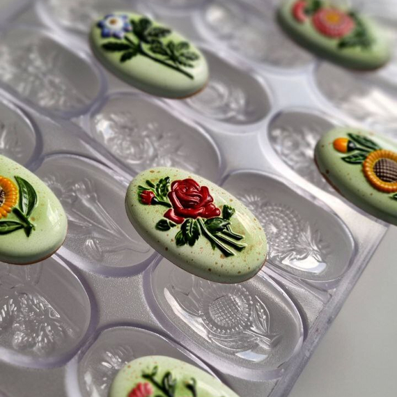 530 | Форма для шоколадных изделий (275*175 мм)