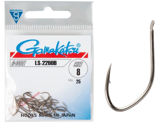 Крючки Gamakatsu LS-2260B HOOKS BRONZE разм. 08 25шт.