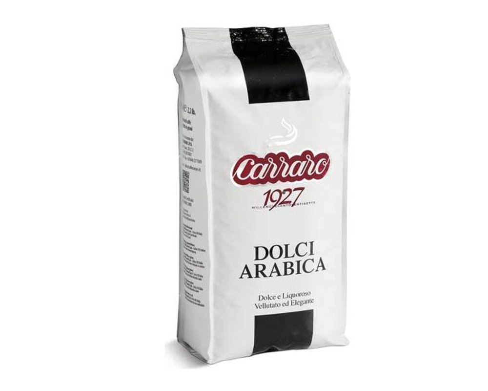 цена Кофе в зернах Carraro Dolci Arabica, 1 кг