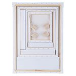 Набор холстов на подрамнике Гамма "Студия", 4шт., 100% хлопок, 280г/м2, мелкое зерно