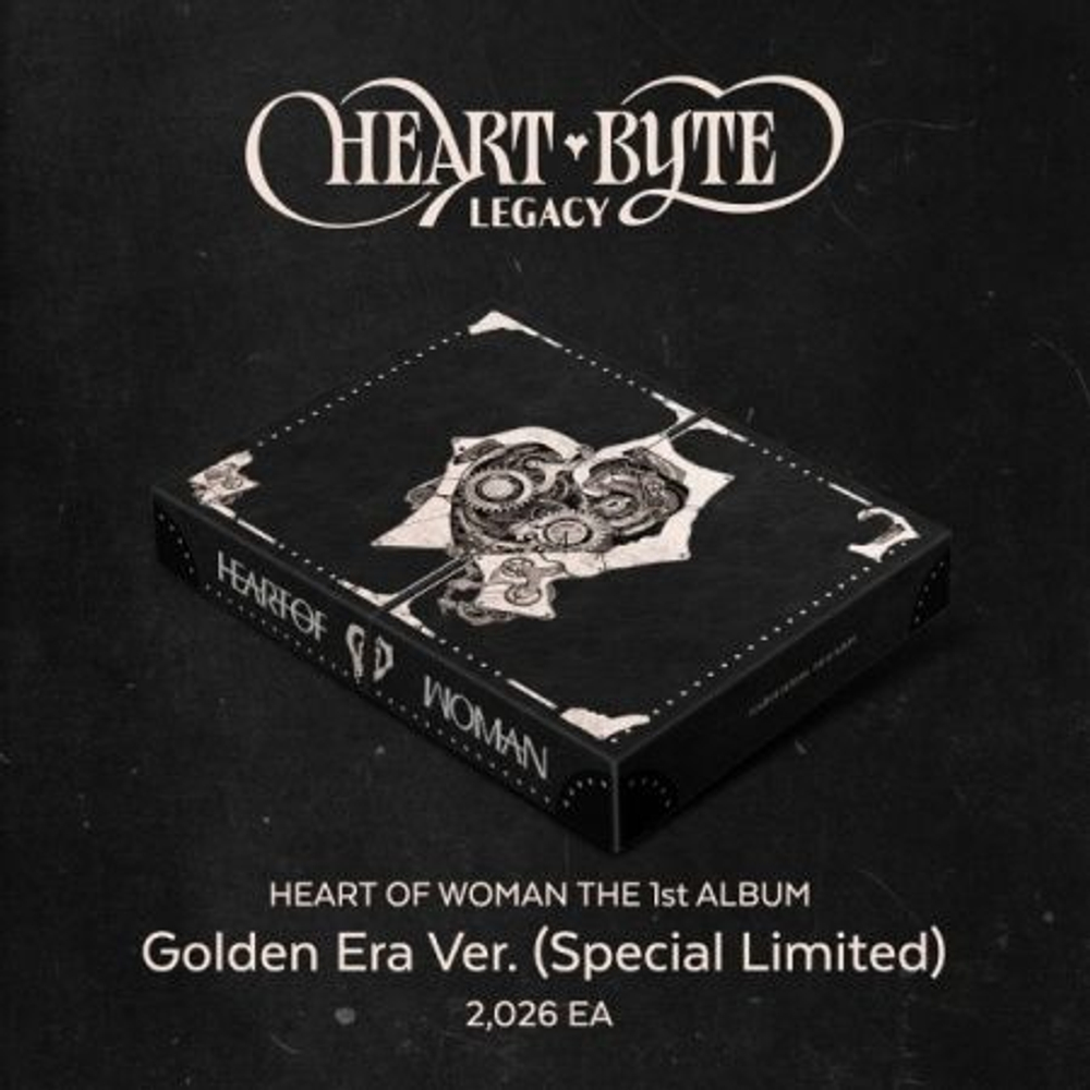 Альбом HEART OF WOMAN -HEART BYTE : LEGACY 1st Album GOLDEN ERA (SPECIAL LIMITED) Version
