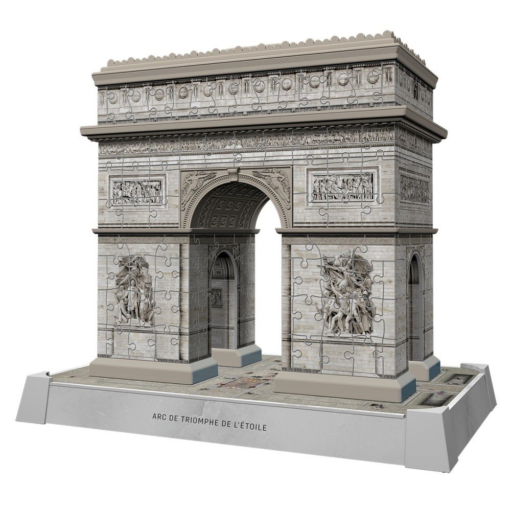 Пазл 3D Ravensburger Iconics 080299 Триумфальная арка с LED-подсветкой 255 элементов 080299 — фото 2
