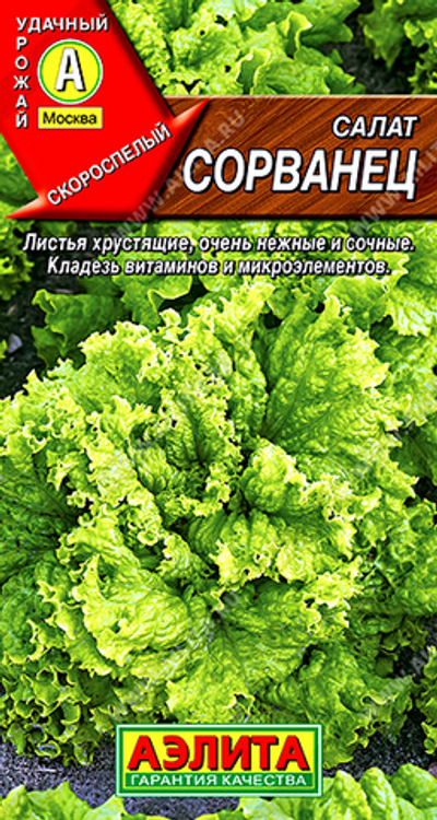 Салат Сорванец листовой,       0,5 г