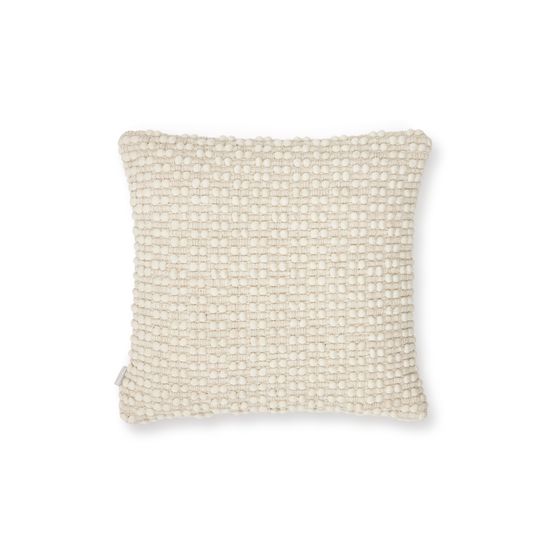 Mascarell Чехол на подушку из белого хлопка и полипропилена 45 x 45 см