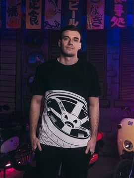 Футболка Exhaust Volk Racing TE37