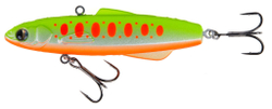 Воблер вертикальный Lucky John HotDog VIB 90, цвет 023