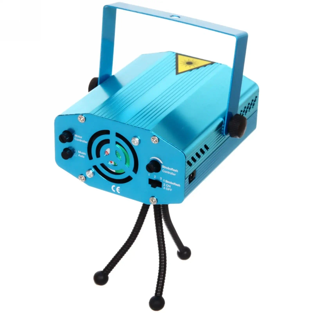 Световой прибор Лазер 1 рисунок (красный/зеленый), (220V)