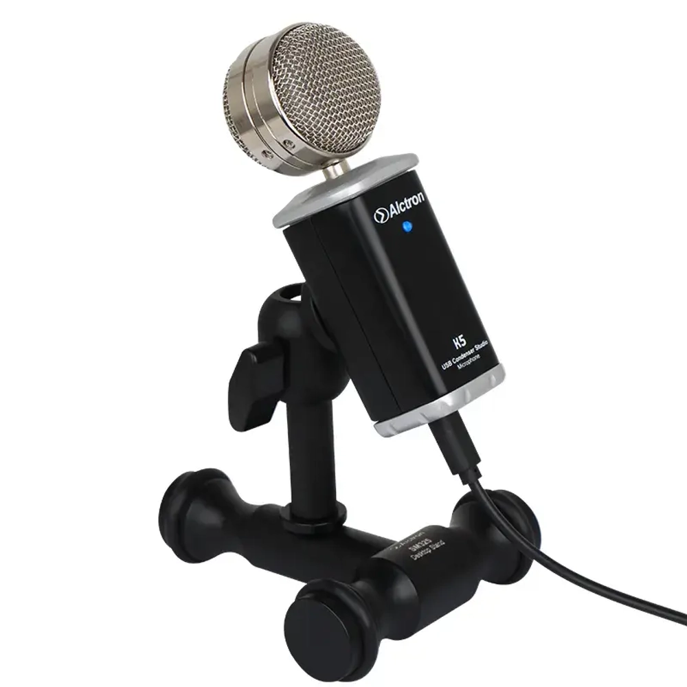 Alctron K5 Микрофон USB профессиональный, студийный, конденсаторный.