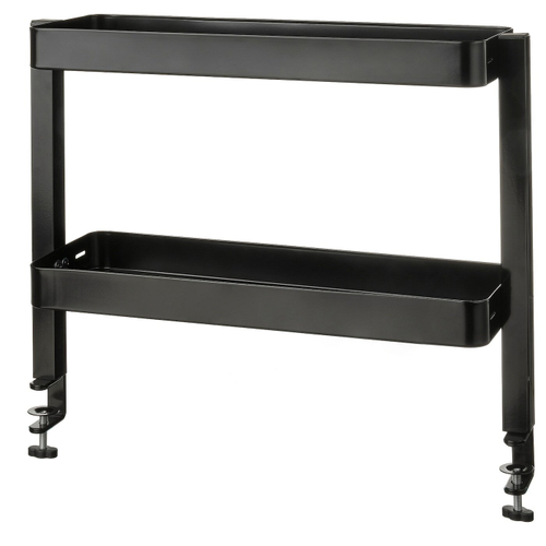 Настольная полка IKEA VATTENKAR (ВАТТЕНКАР), Черный, 49x15 см