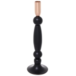 Подсвечник «FARY TALE» 9*32 см, Черный/золото