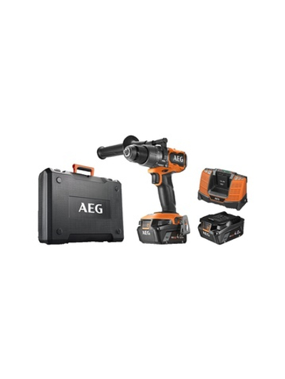 Бесщеточная аккумуляторная ударная дрель-шуруповерт AEG 18В BSB18C3BL-402C 4935478938