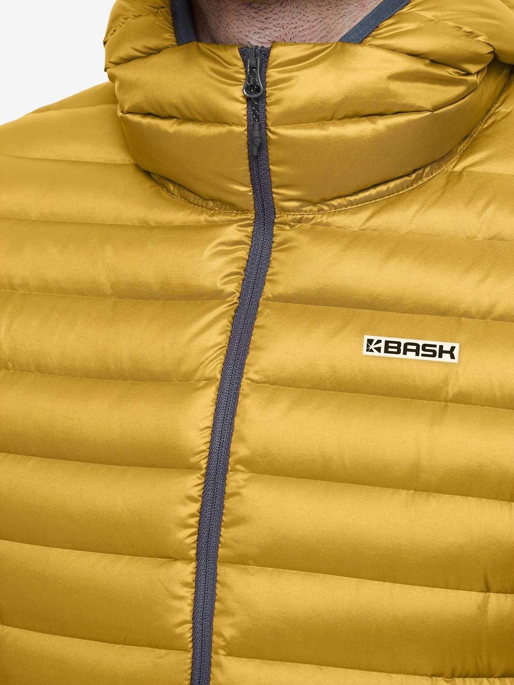 Куртка мужская пуховая BASK CHAMONIX LIGHT MJ V2 золотая