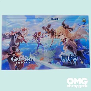 Альбом для хранения карточек Genshin Impact Геншин Фишль и Кадзуха
