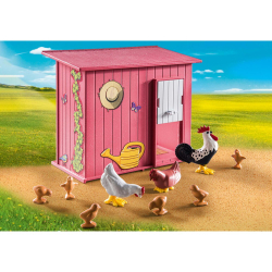 Playmobil - Куры деревенские с цыплятами 71308 / артикул   71308  / GTIN 4008789713087