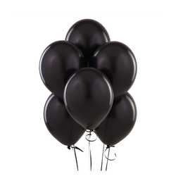 Черный воздушный шар, 36 см