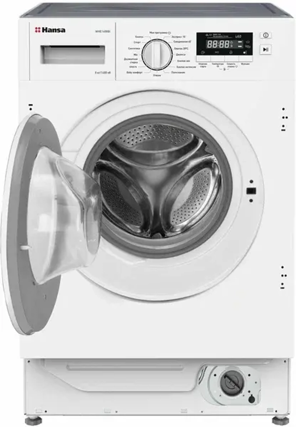 Встраиваемая стиральная машина Hansa WHE1408BI (q) (ф)