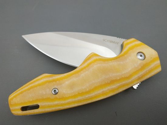 Складной нож Steelclaw PHAN 2 c клинком из стали 9Cr18MoV, рукоять G10