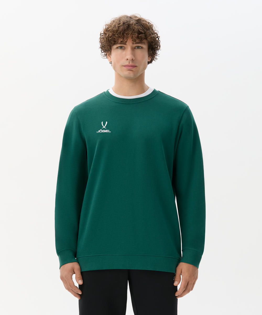 Свитшот ESSENTIAL Sweatshirt, темно-зеленый