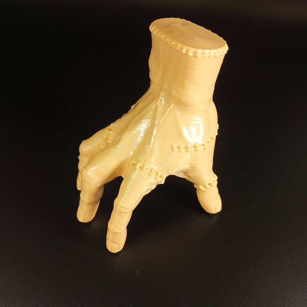 Вещь, зомби рука Аддамса (The Thing Addams) из сериала Wednesday, 12 см, 3D печать, бежевый