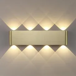7107/8WL HIGHTECH ODL26 Настенный светильник бронза/металл IP20 LED 8W 3000K 220V MAGNUM