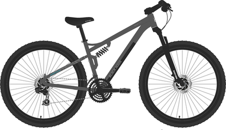 Велосипед Горный Black Aqua Mount 2783 D