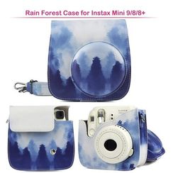 İnstax fotoaparat üzlüyü \ Instant Camera Case Mini 8, 9, 11 night
