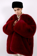 Шуба Old Money Red