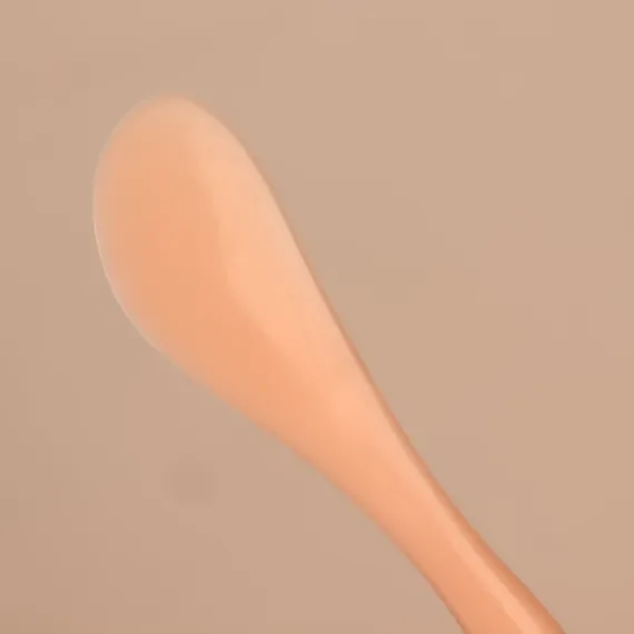 Кисть для масок, двусторонняя, с лопаткой, 15,5 см, цвет МИКС