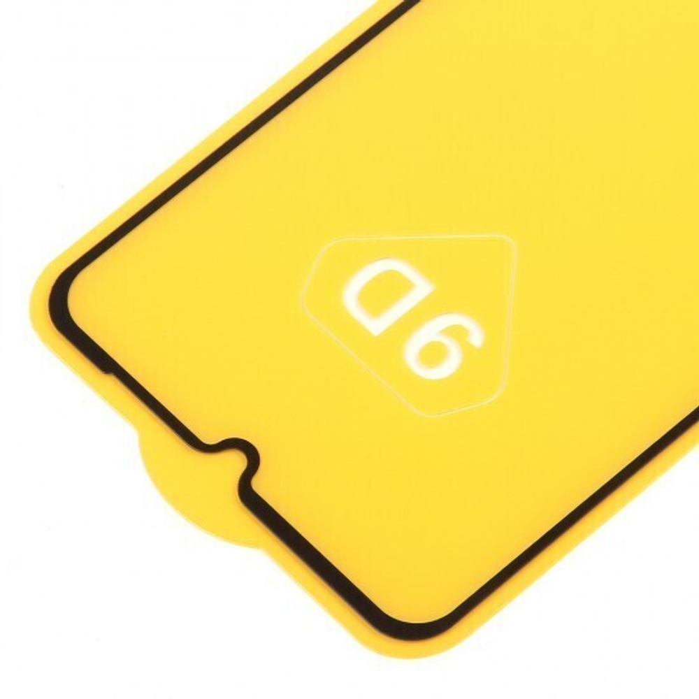 Защитное стекло Full Glue для Huawei Honor 9A на полный экран, 010630 Черный