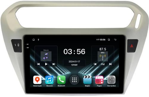 Магнитола для Peugeot 301 / Citroen C-Elysee - FarCar S280 монитор 9.5" IPS на Android 13, CarPlay