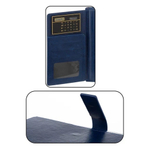 Ежедневник Basir, с калькулятором, формат А5, материал-кожезаменитель, 140 листов, размер 14,5*21 см