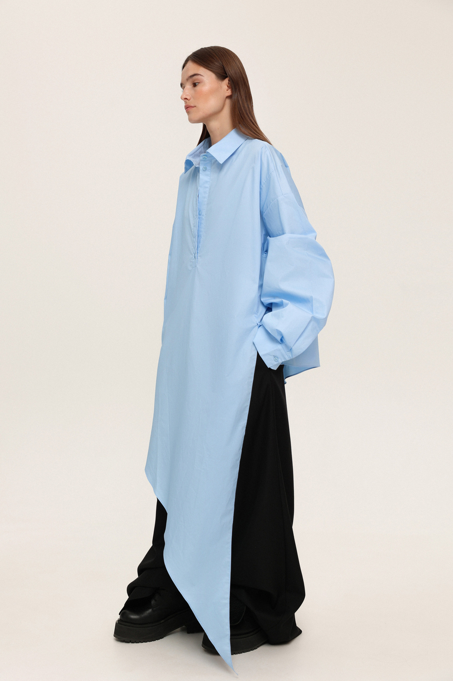 Рубашка с узлом