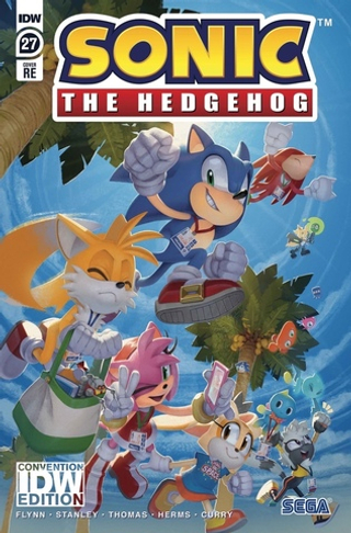 Sonic the Hedgehog №27 на английском языке